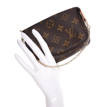 Louis Vuitton Monogram Mini Pochette Accessories 2 of 8