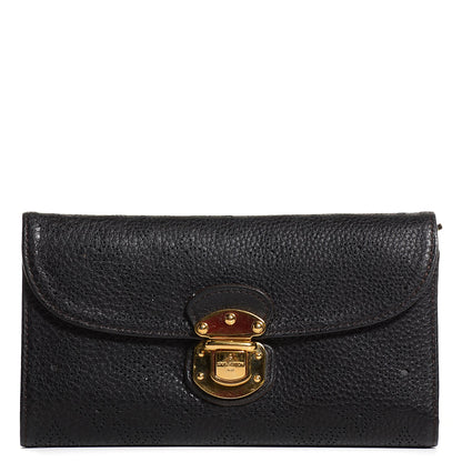 Louis Vuitton Mahina Amelia Wallet Chocolate 1 of 7