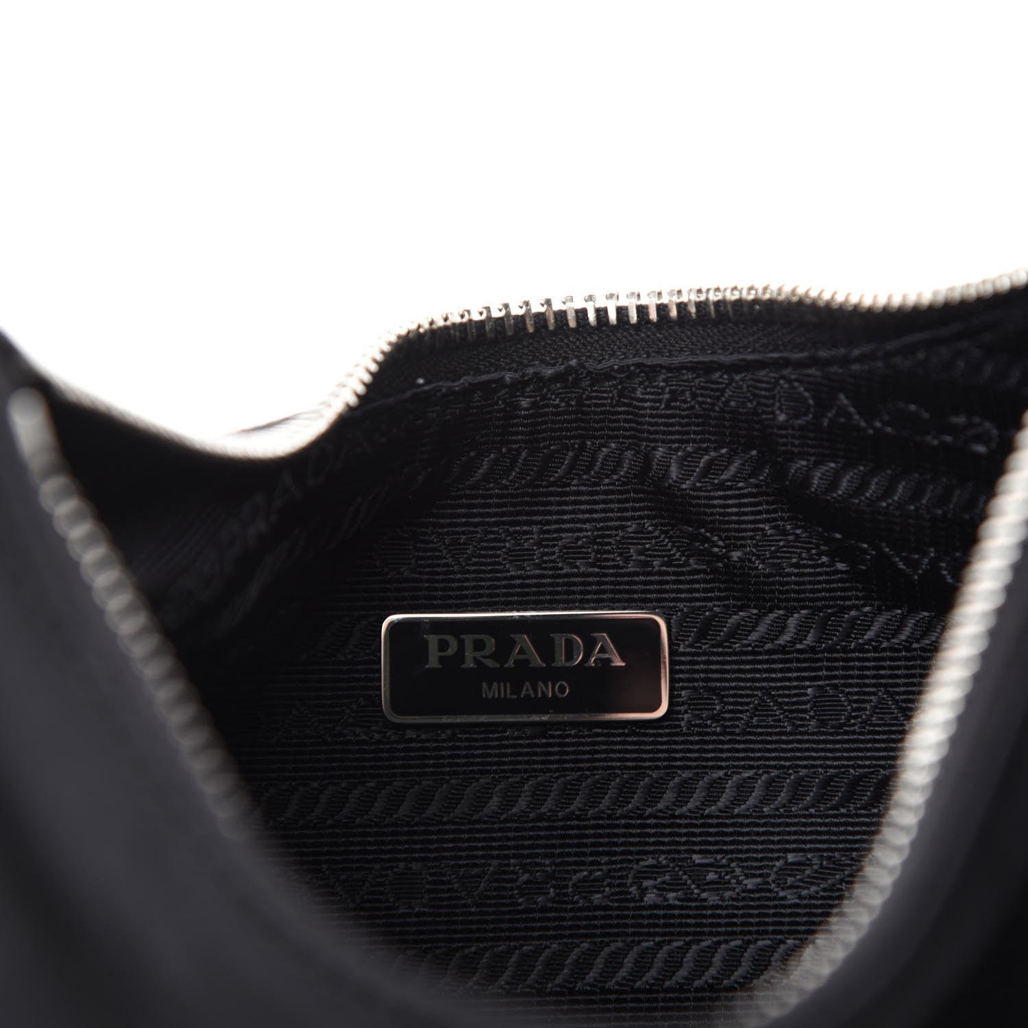 Prada Nylon Re-Edition 2005 Shoulder Bag Black 8 of 11