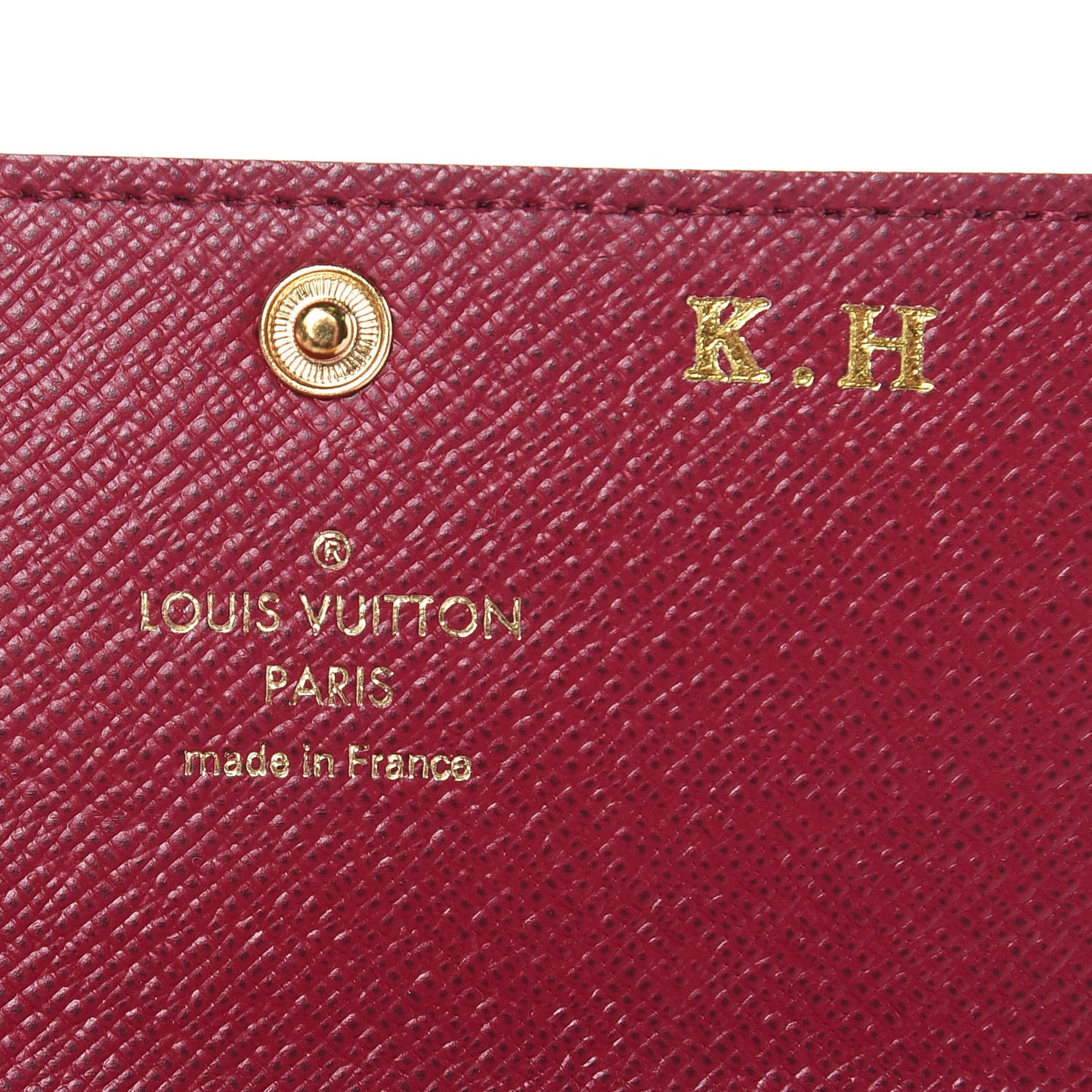 Monogram 6 Key Multicles Holder Fuchsia