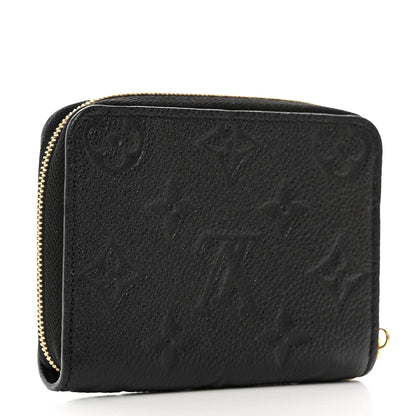 Louis Vuitton LOUIS VUITTON Empreinte Zippy Coin Purse Black 3 of 6