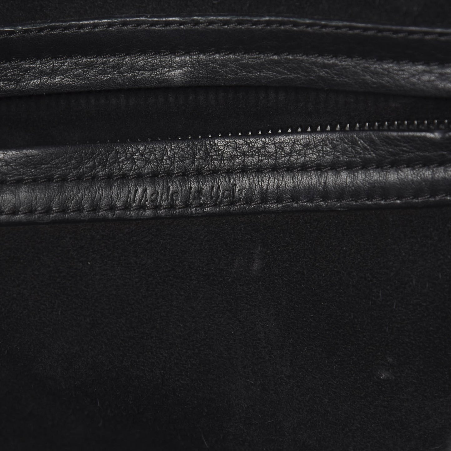 Supple Calfskin Medium Phantom Luggage Black