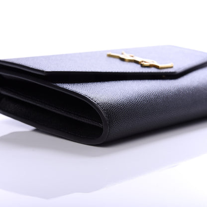 Saint Laurent Grain De Poudre Mini Uptown Crossbody Bag Black 6 of 10