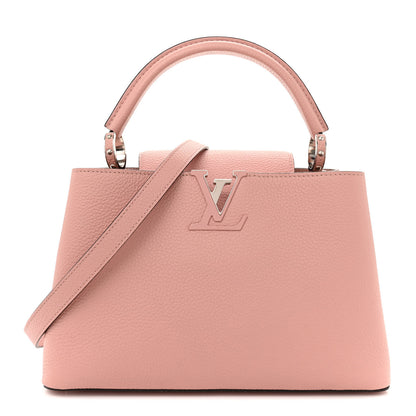 Louis Vuitton Taurillon Capucines PM Magnolia 1 of 10