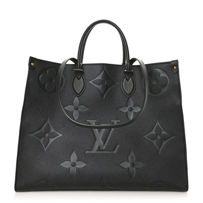 Louis Vuitton Empreinte Monogram Giant Onthego GM Black 1 of 6