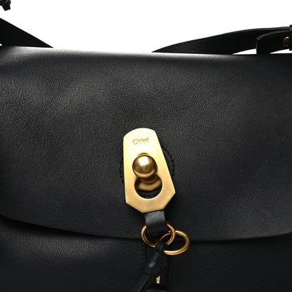 Chloe Calfskin Medium Owen Flap Bag Full Blue 10 of 10