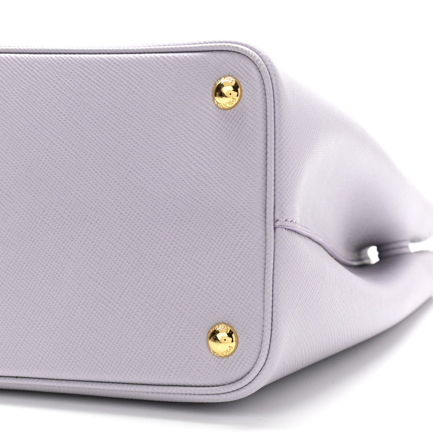 Saffiano Cuir Small Double Bag Glicine