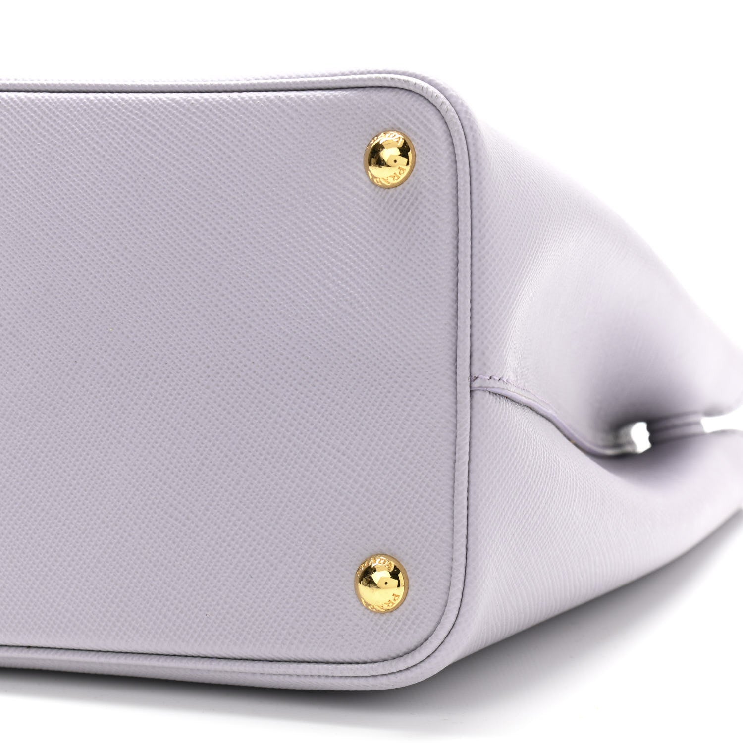 Prada Saffiano Cuir Small Double Bag Glicine 9 of 9