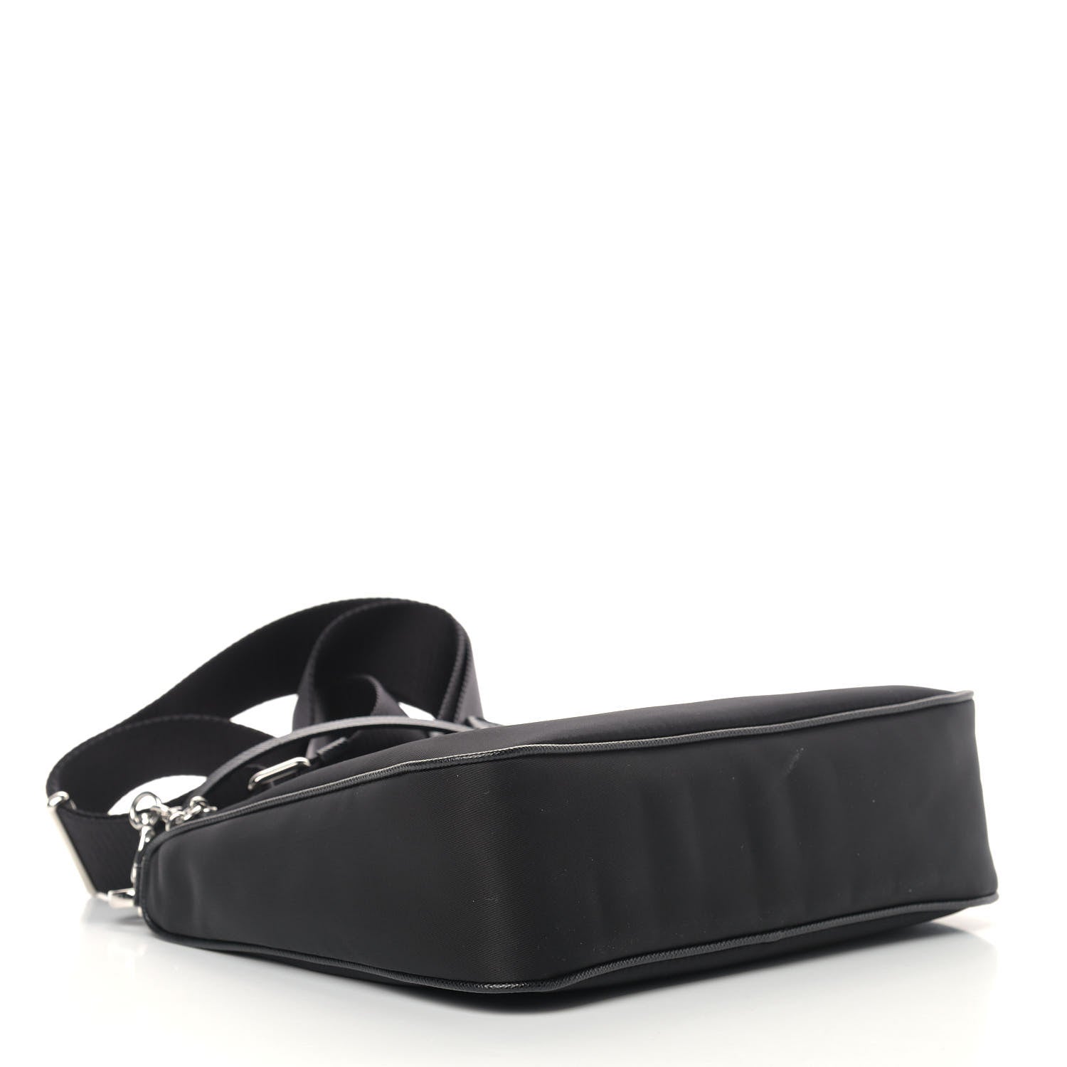Prada Nylon Re-Edition 2005 Shoulder Bag Black 4 of 12