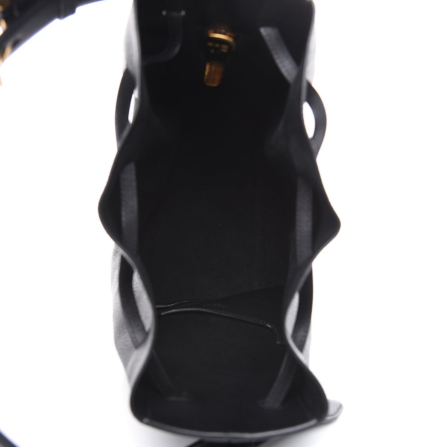 Tom Ford Soft Calfskin Edge Epson Hobo Black 5 of 9