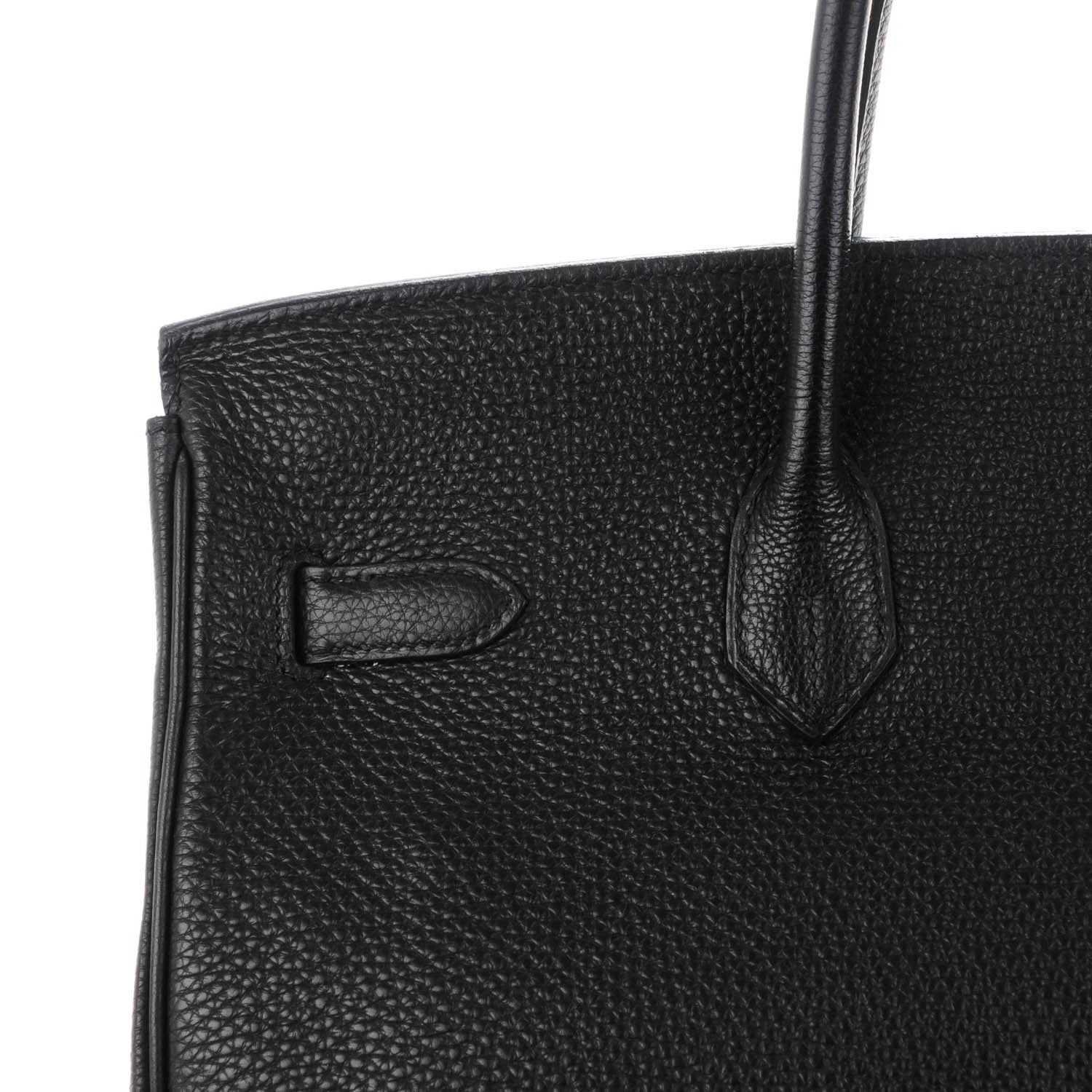 Hermes Togo Birkin 35 Black 11 of 22