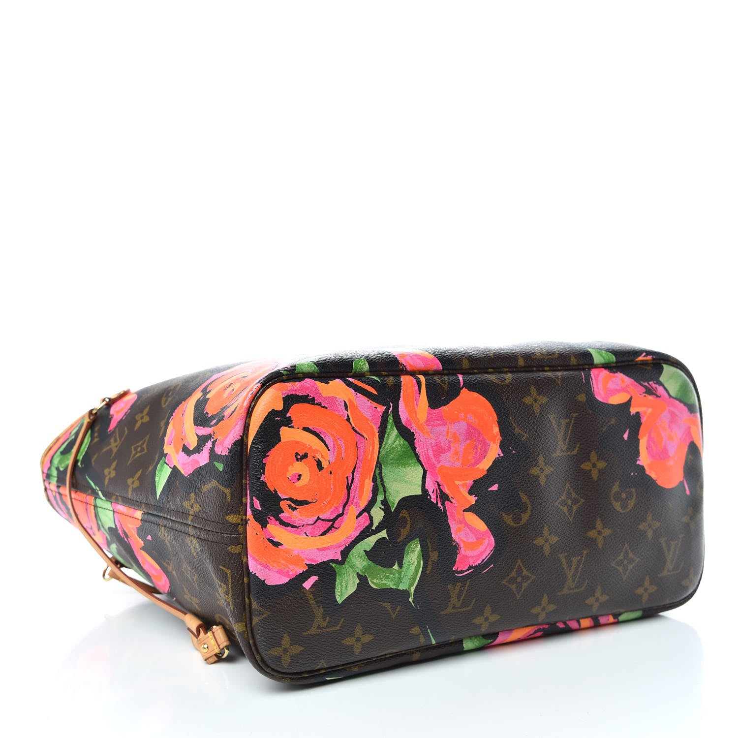 Louis Vuitton Monogram Roses Neverfull MM 4 of 10