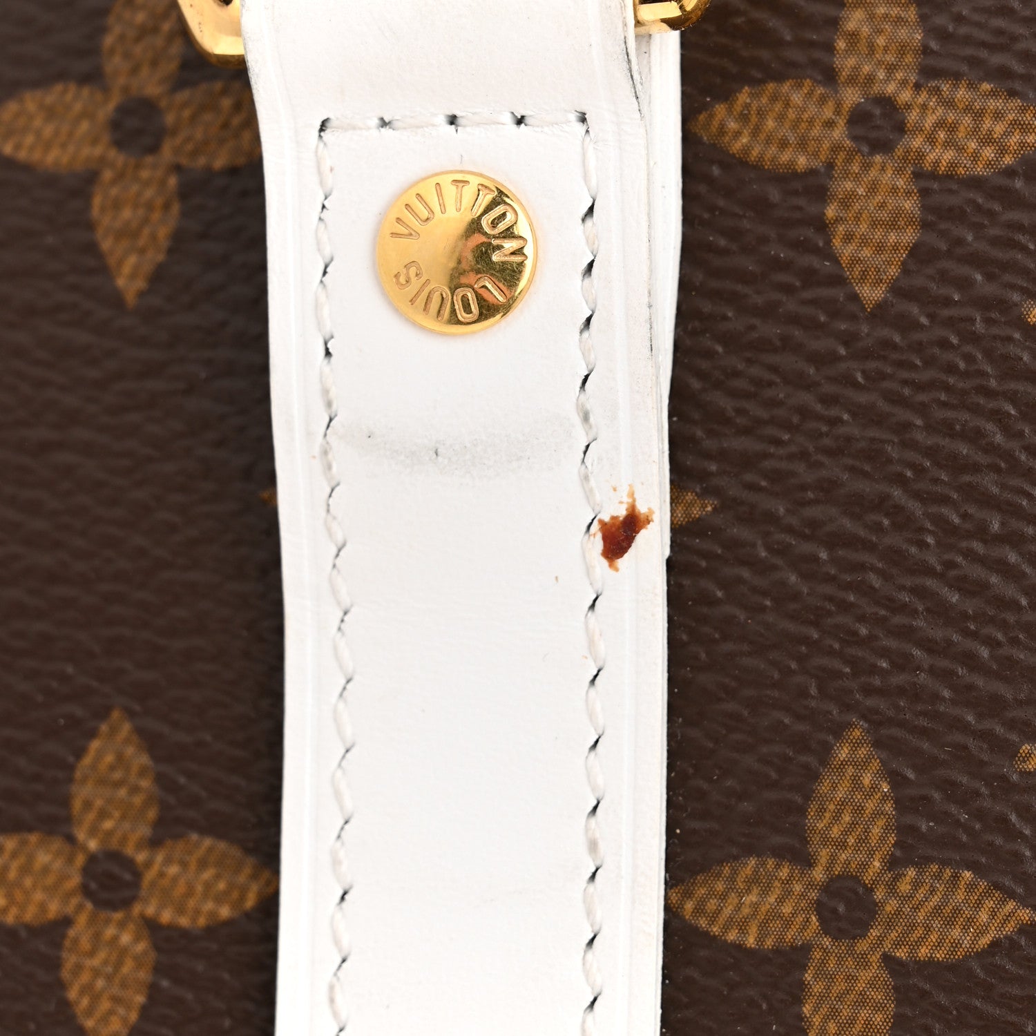 Louis Vuitton Monogram LV Match Speedy Bandouliere 25 White 11 of 17