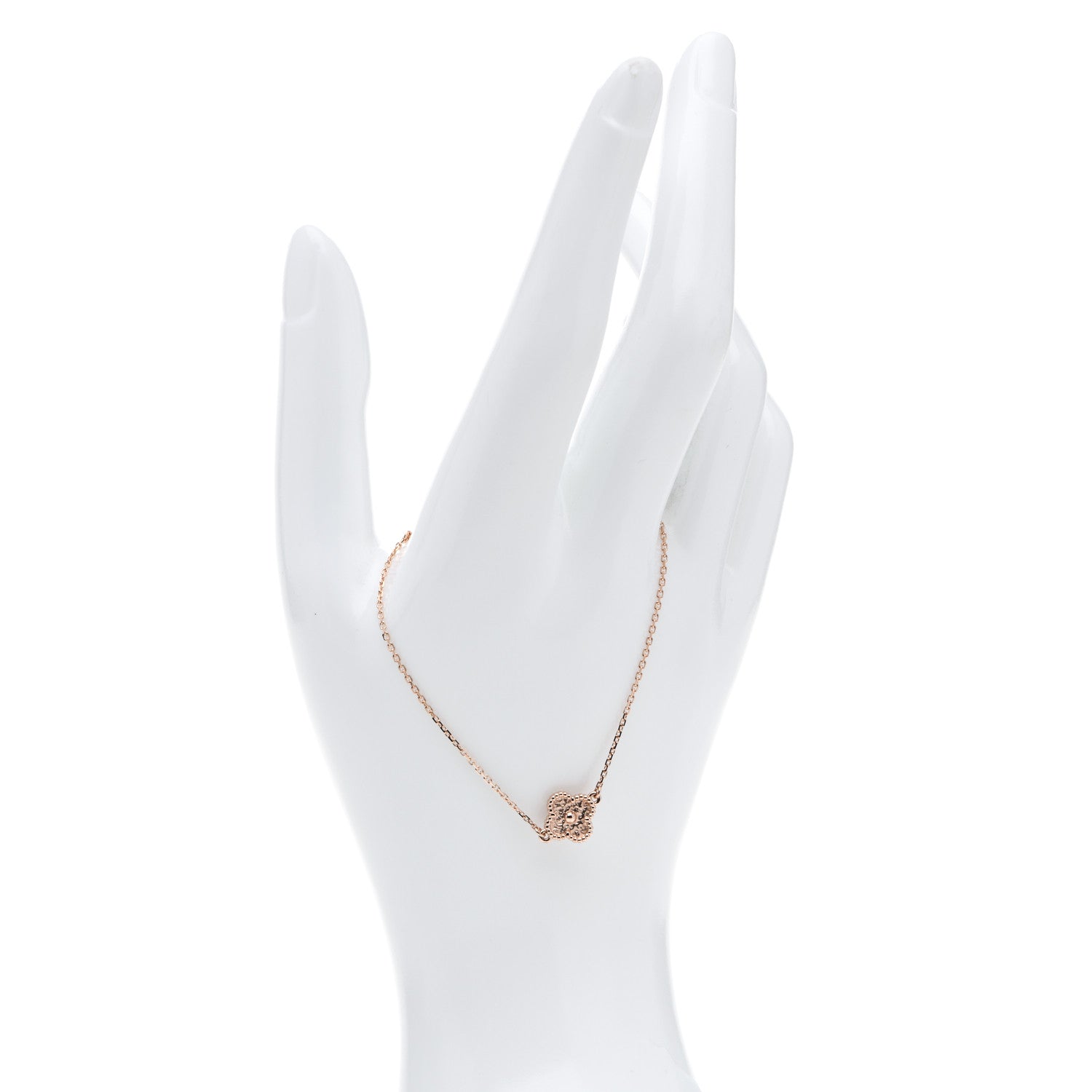 Van Cleef & Arpels 18K Rose Gold Sweet Alhambra Bracelet 2 of 5