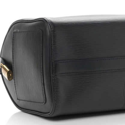 Louis Vuitton Epi Speedy 25 Black 8 of 13