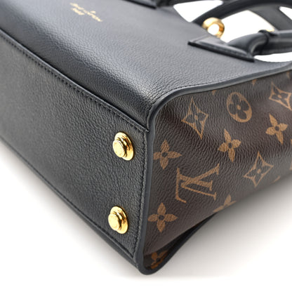 Louis Vuitton Calfskin Monogram On My Side PM Black 17 of 17