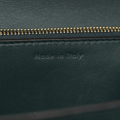 Celine Box Calfskin Medium Classic Box Flap Bag Classic Green 8 of 21