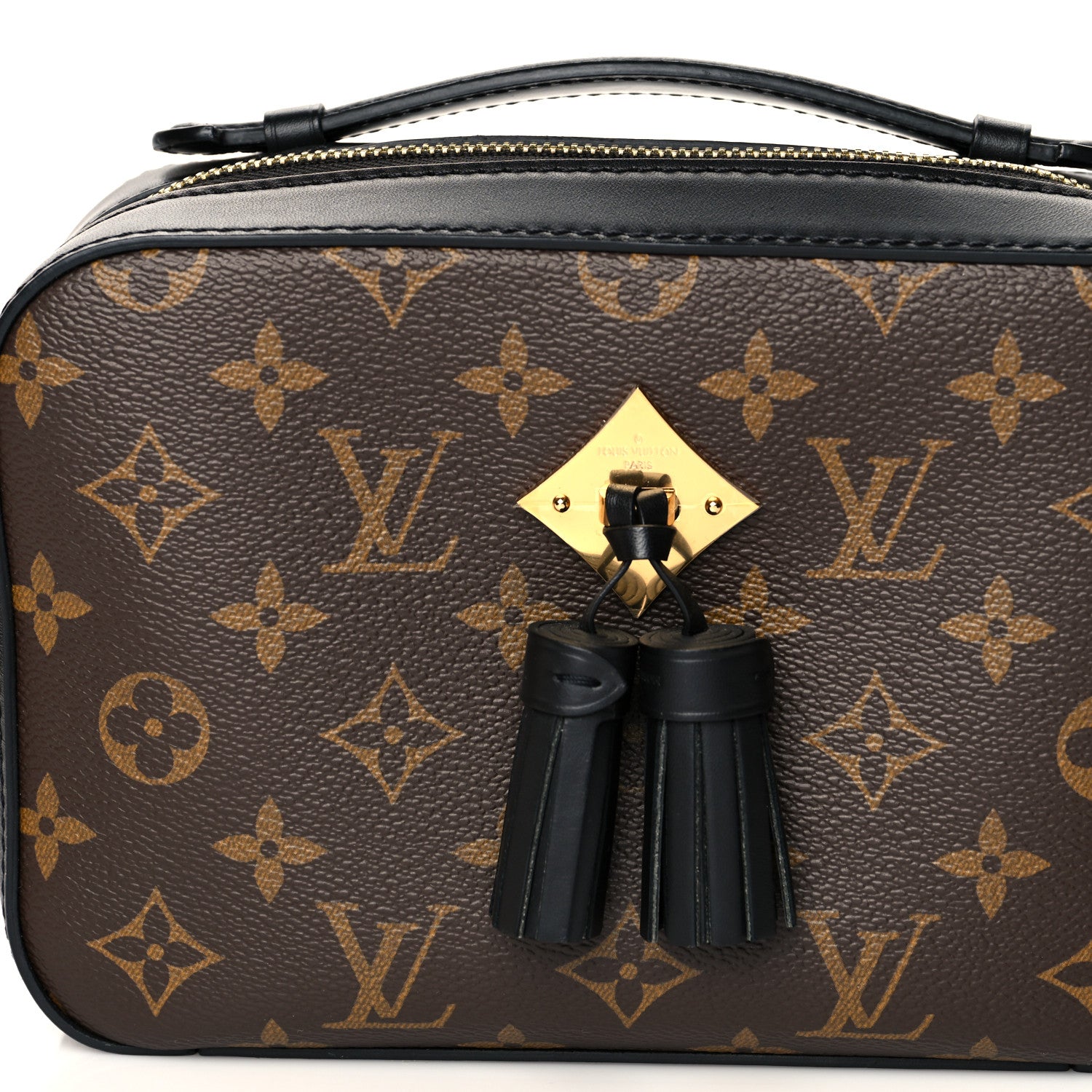Louis Vuitton Monogram Saintonge Black 7 of 10