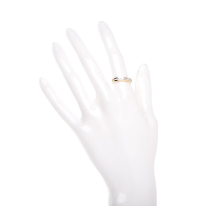 Cartier 18K White Yellow Pink Gold Diamond 3.5mm Vendome Louis Cartier Wedding Band Ring 51 5.75 2 of 5