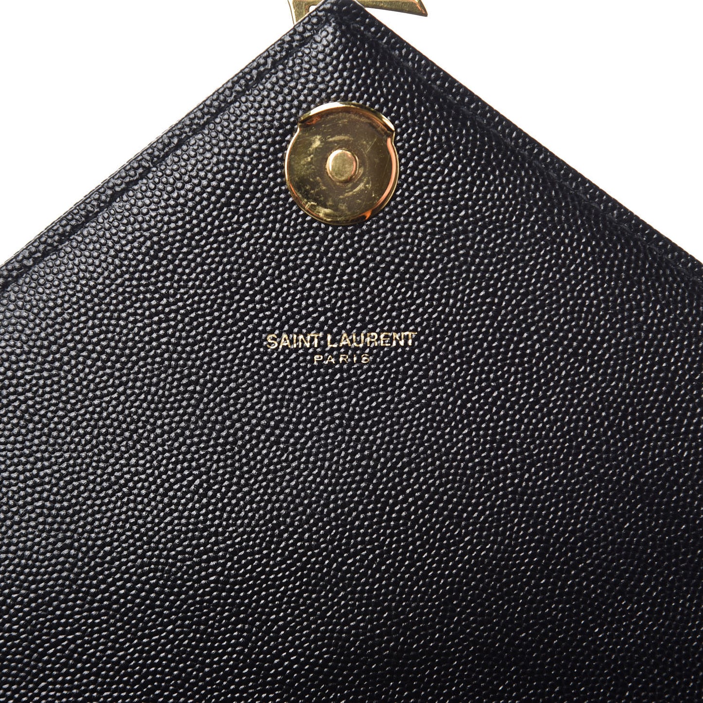 Grain De Poudre Matelasse Chevron Large Monogram Satchel Black