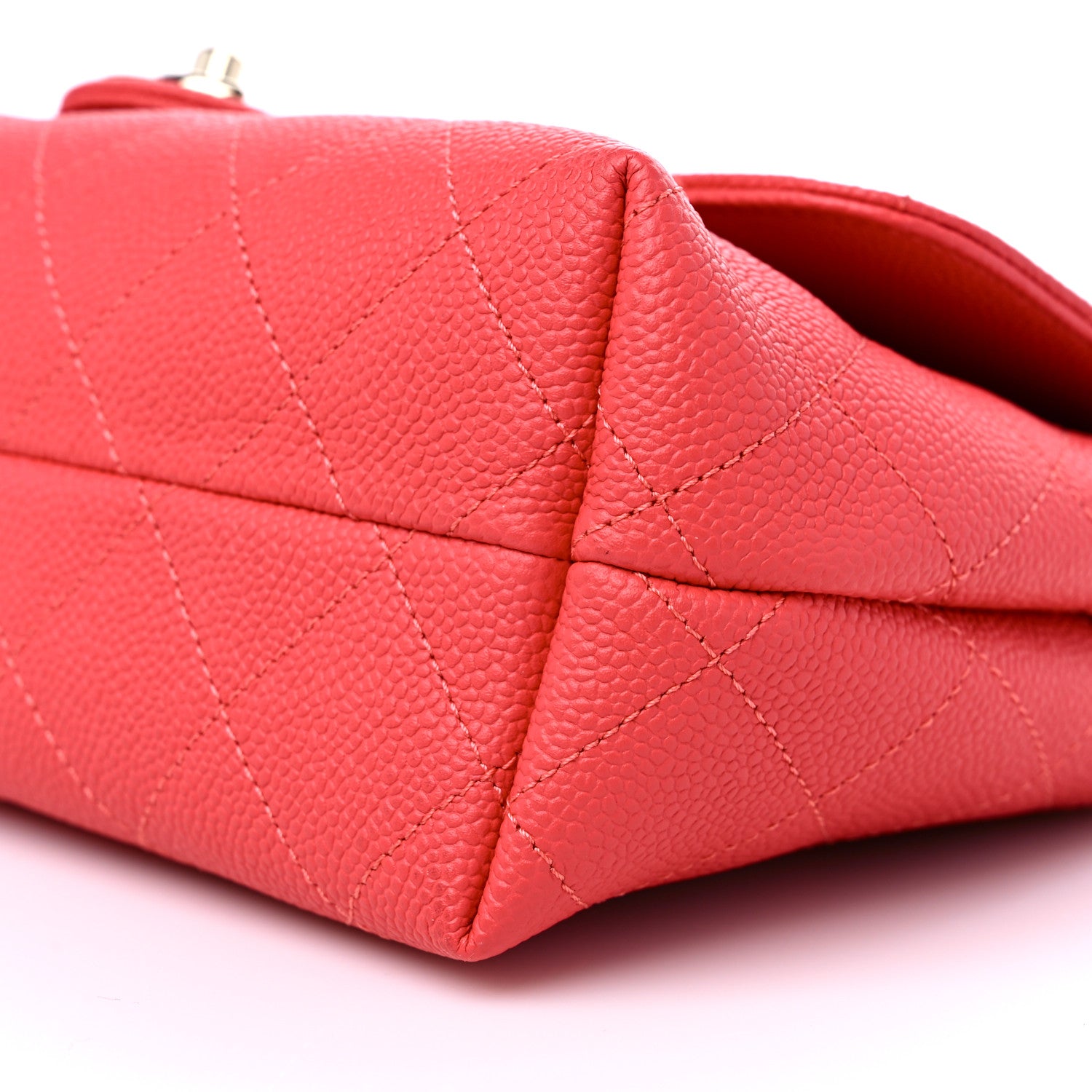 Chanel Caviar Quilted City Walk Flap Coral 9 of 9