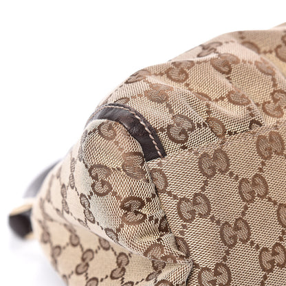 Gucci Monogram Medium D Gold Hobo Dark Brown 8 of 12