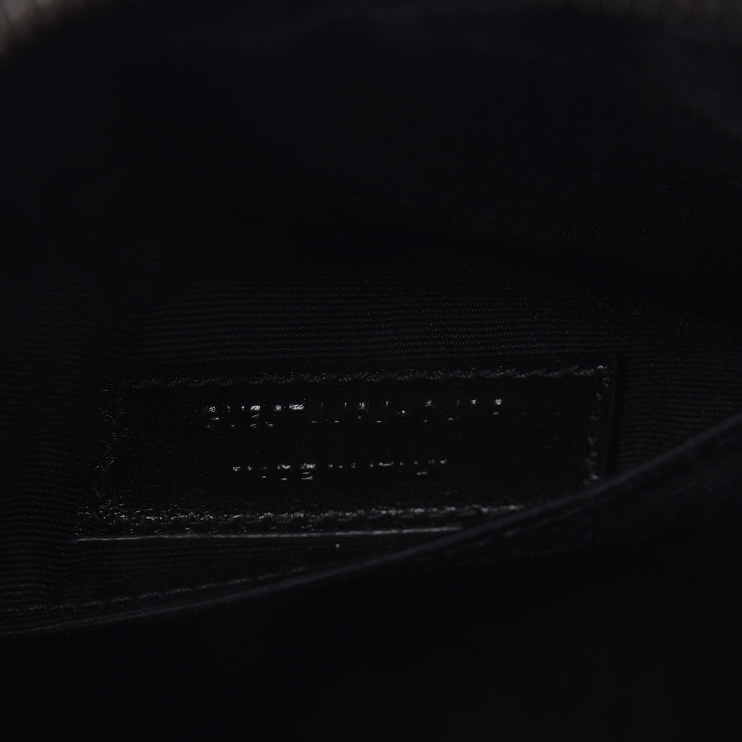 Saint Laurent Calfskin Matelasse Monogram Lou Camera Bag Black 7 of 9