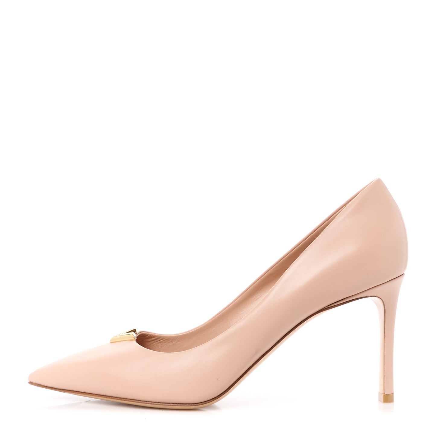 Calfskin Heartbreaker Pumps 41 Blush