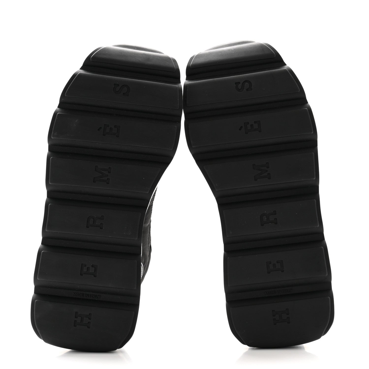 Hermes Parachute Fabric Calfskin Impulse Sneakers 40 Black 5 of 9