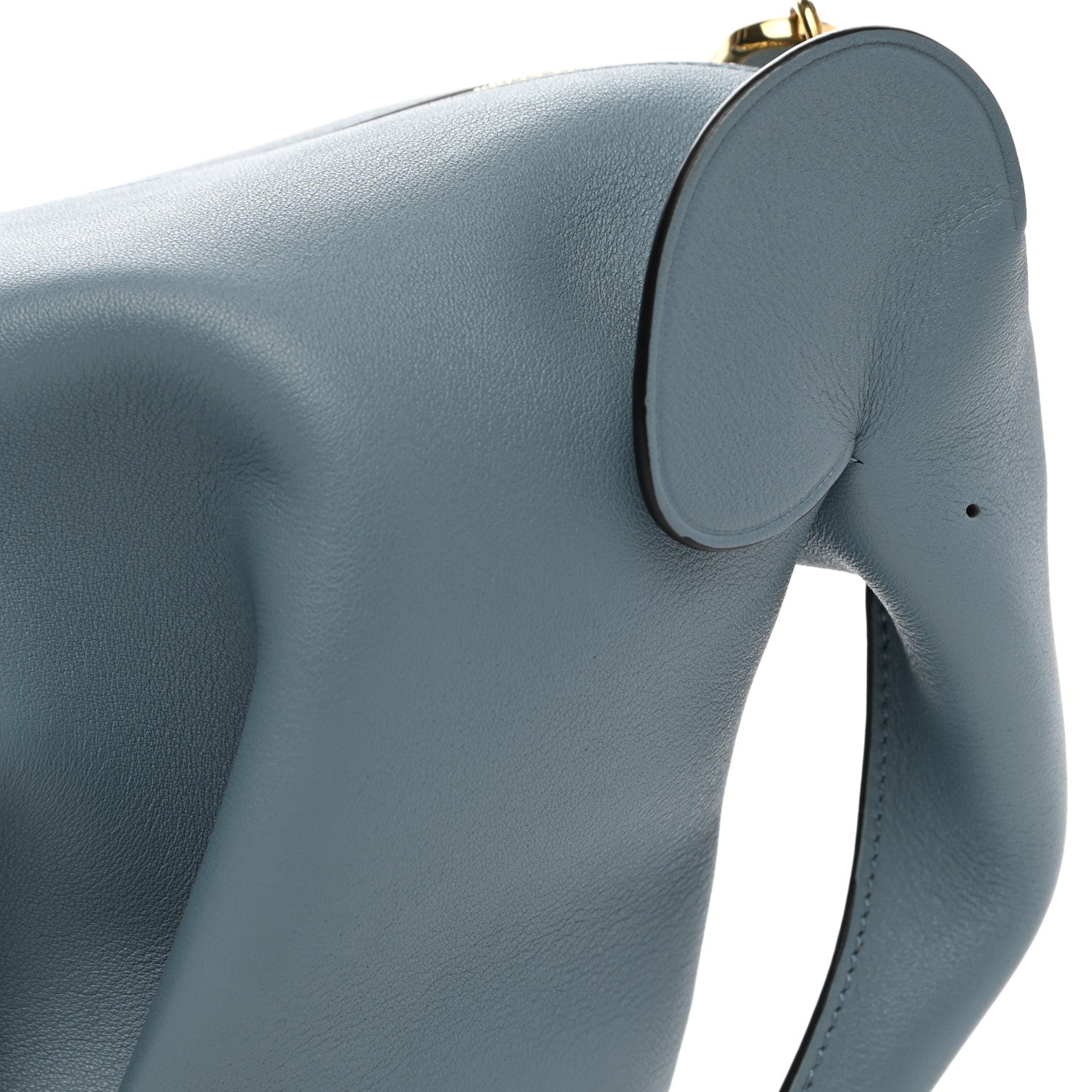 Loewe Calfskin Mini Elephant Crossbody Bag Stone Blue 8 of 10