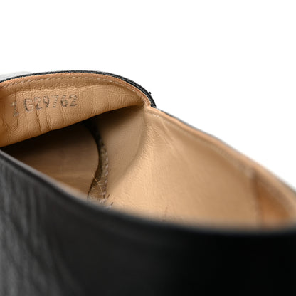 Chanel Lambskin CC Espadrilles 37 Black 9 of 9