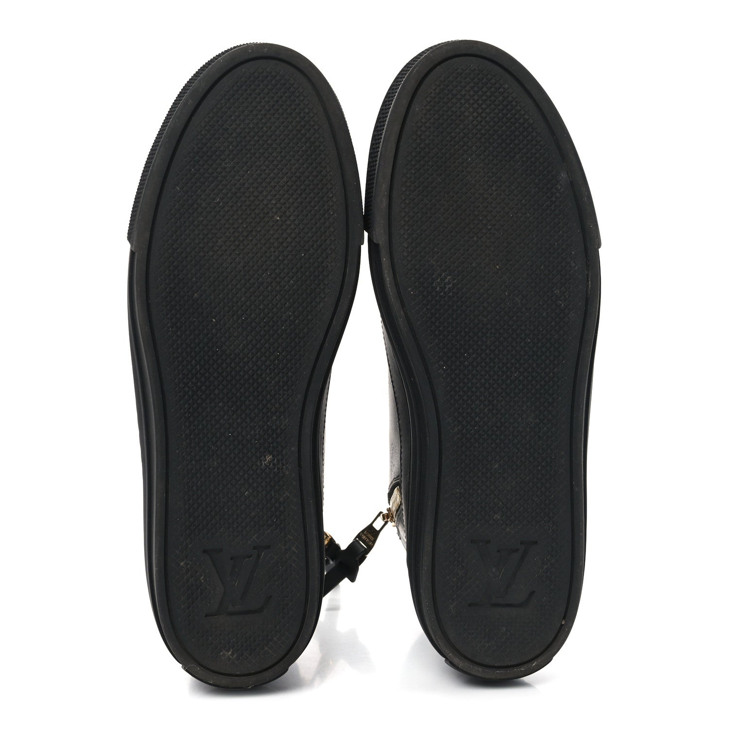 Louis Vuitton Calfskin Monogram Stellar Sneaker Boots 37.5 Black White 6 of 8