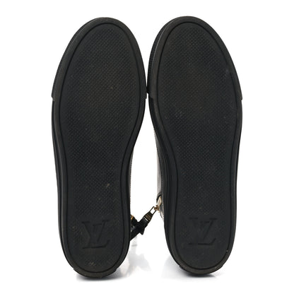 Louis Vuitton Calfskin Monogram Stellar Sneaker Boots 37.5 Black White 6 of 8