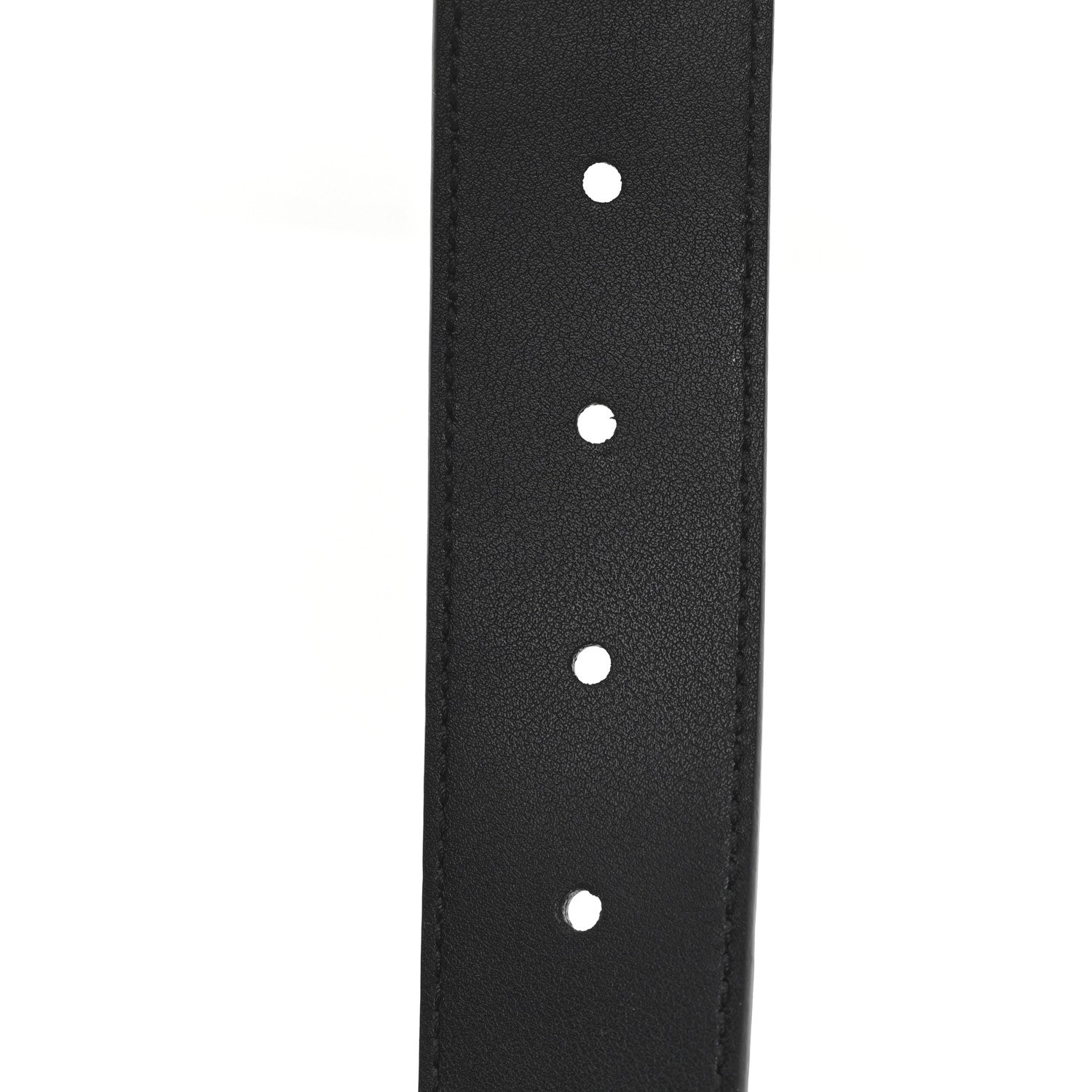 Gucci Piuma Calfskin Jumbo GG Embossed 35mm Belt 95 38 Black 4 of 4