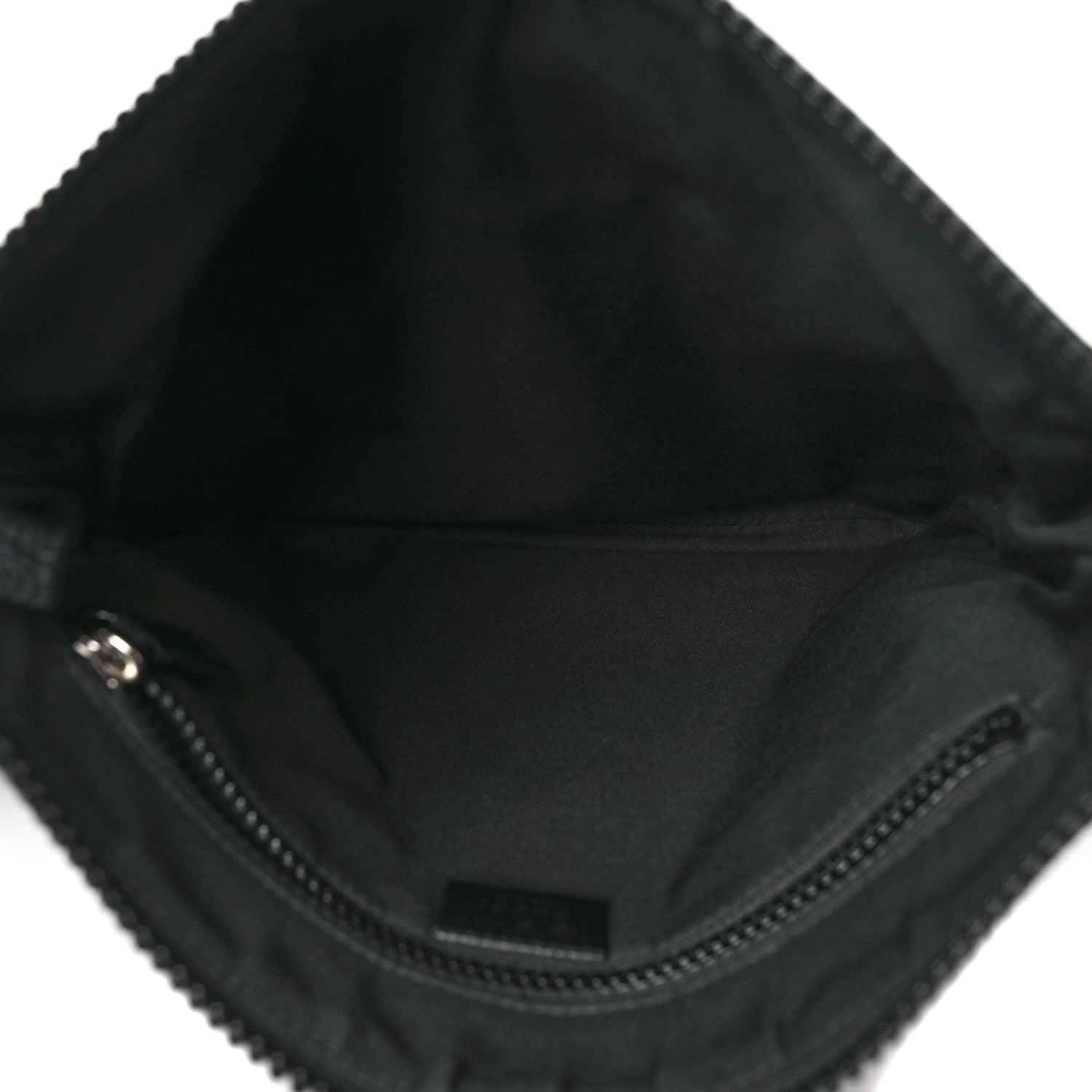 Gucci Nylon Monogram Small Flat Messenger Bag Black 5 of 10