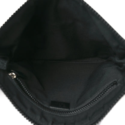 Gucci Nylon Monogram Small Flat Messenger Bag Black 5 of 10