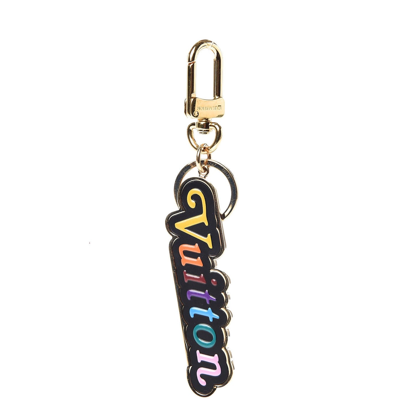 New Wave Bag Charm Key Holder Multicolor