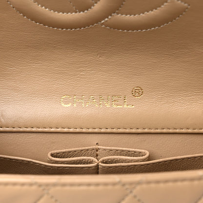 Chanel Lambskin Quilted Small Single Flap Beige 5 of 15
