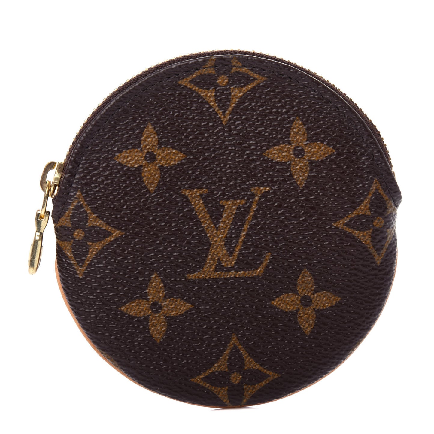 Monogram Round Coin Purse