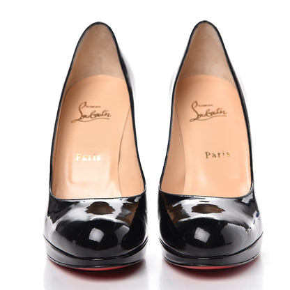 Christian Louboutin Patent New Simple 120 Pumps 39.5 Black 2 of 13