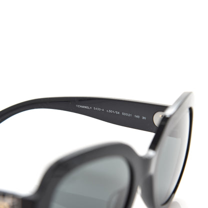 Chanel Acetate Polarized Pantos Sunglasses 5433-A Black 5 of 8