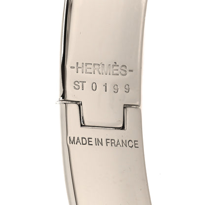 Hermes Enamel Clic Anneau Bracelet PM Marron Glace 4 of 5