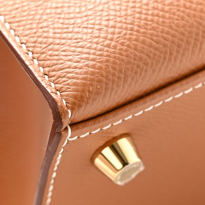 Hermes Epsom Kelly Sellier 25 Gold 12 of 13