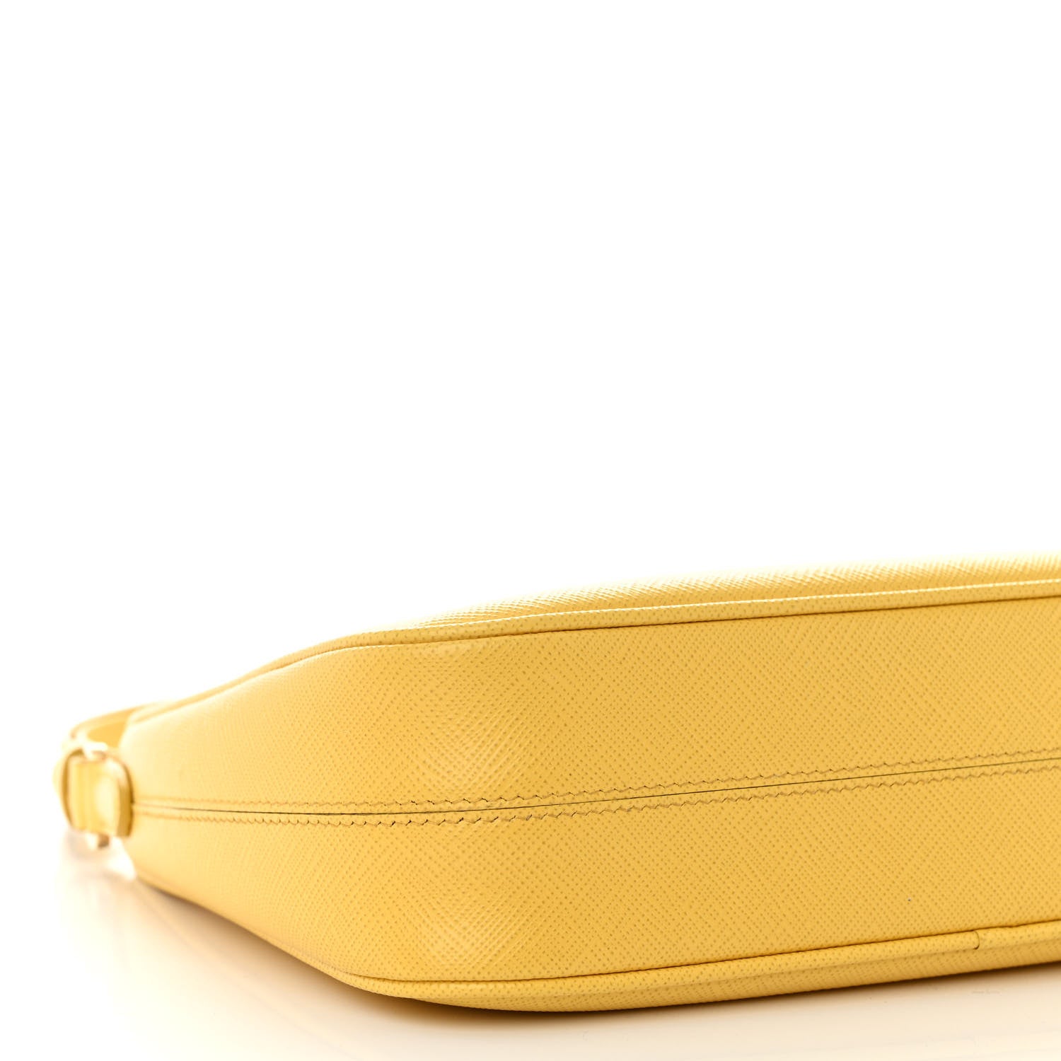 Prada Saffiano Lux Re-Edition Mini Shoulder Bag Soleil 10 of 11