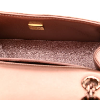 Chanel Metallic Grained Calfskin Quilted 2.55 Reissue Mini Flap Copper Pink 5 of 11
