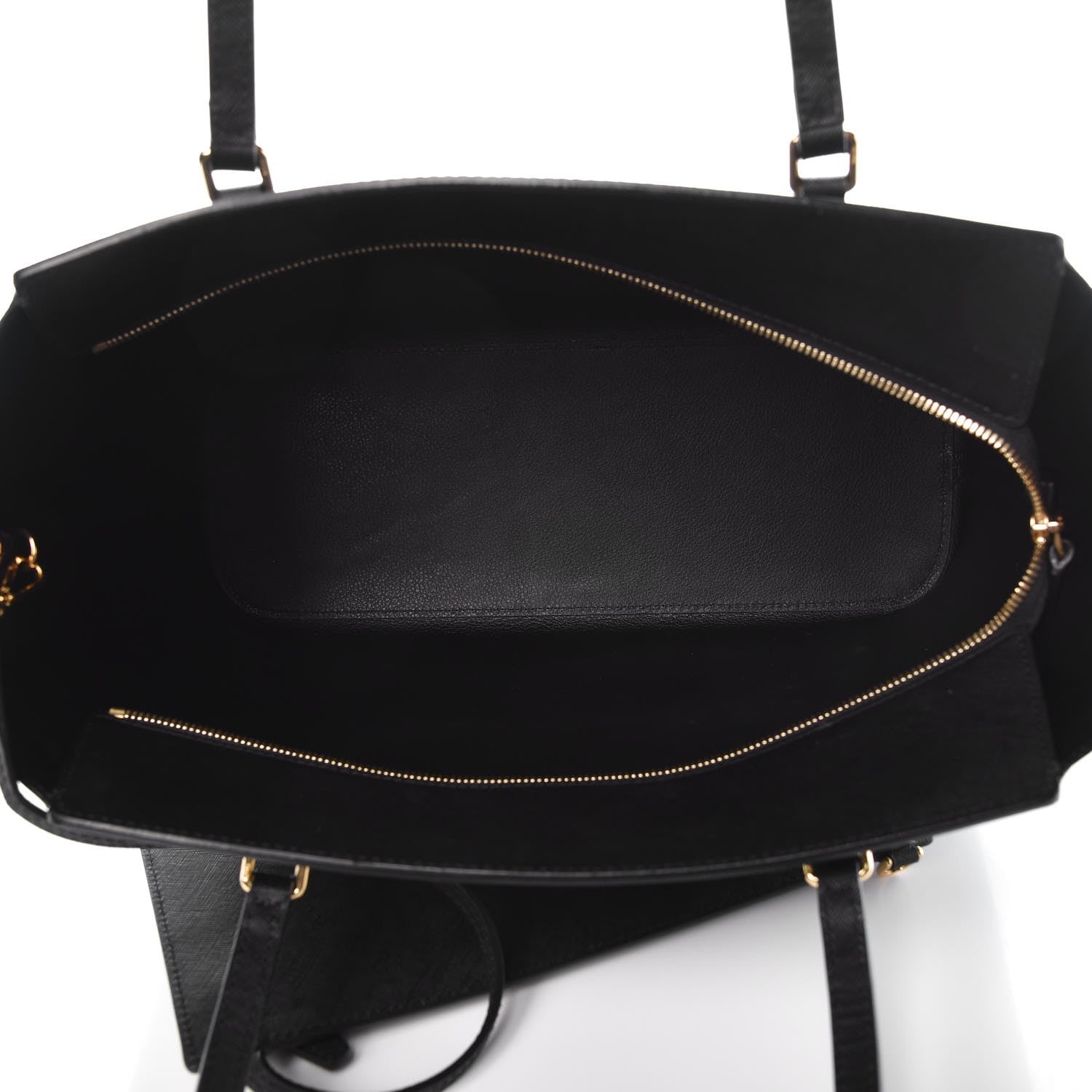 MCM Saffiano Medium Project Tote Black 6 of 7