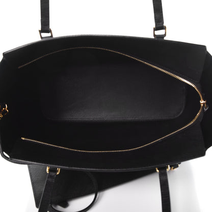 MCM Saffiano Medium Project Tote Black 6 of 7