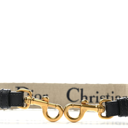 Christian Dior Oblique Shoulder Strap Blue 4 of 4