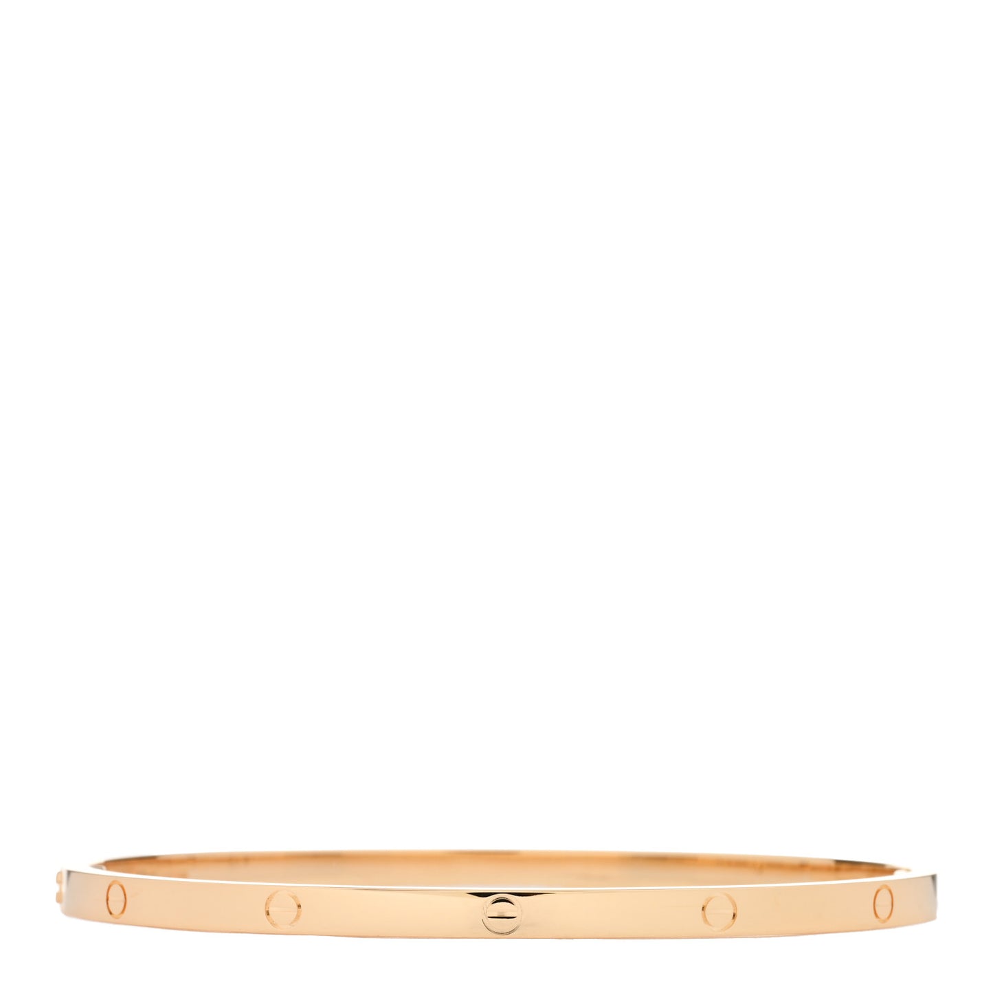 18K Yellow Gold Small LOVE Bracelet 19