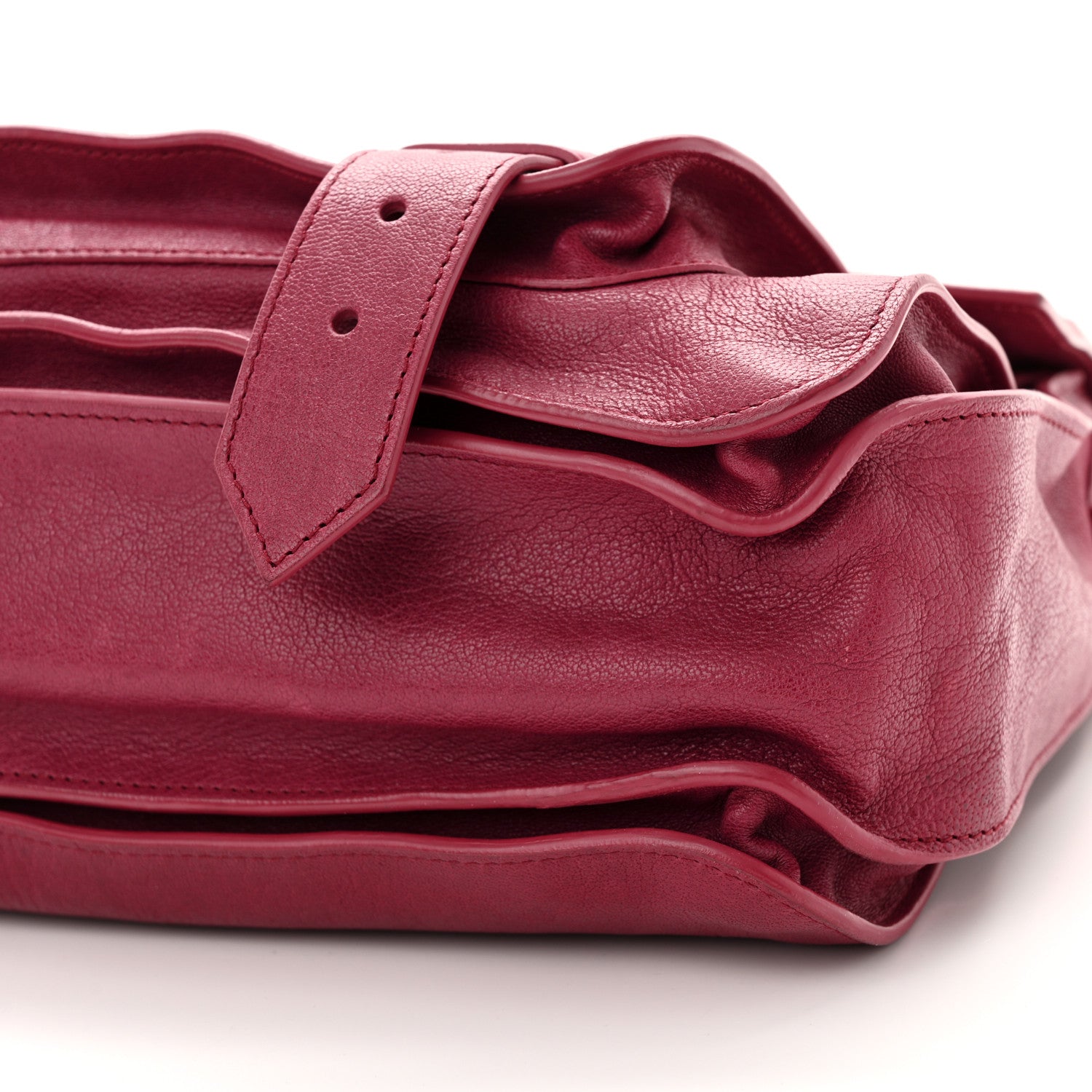 Proenza Schouler Lambskin Medium PS1 Satchel Raspberry 9 of 9